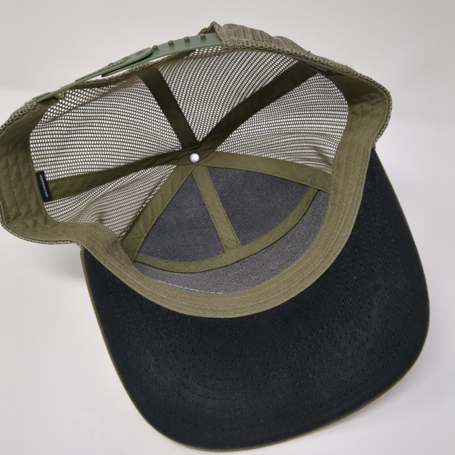 208 Properties Patch Snapback Trucker Hat Multi One Size Mesh Back