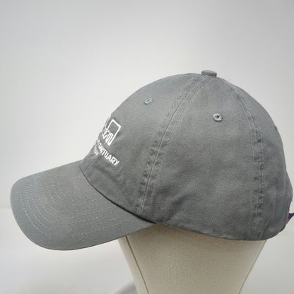 Bayside Baseball Cap Gray One Size The Elephant Sanctuary Tennessee Hat USA Made
