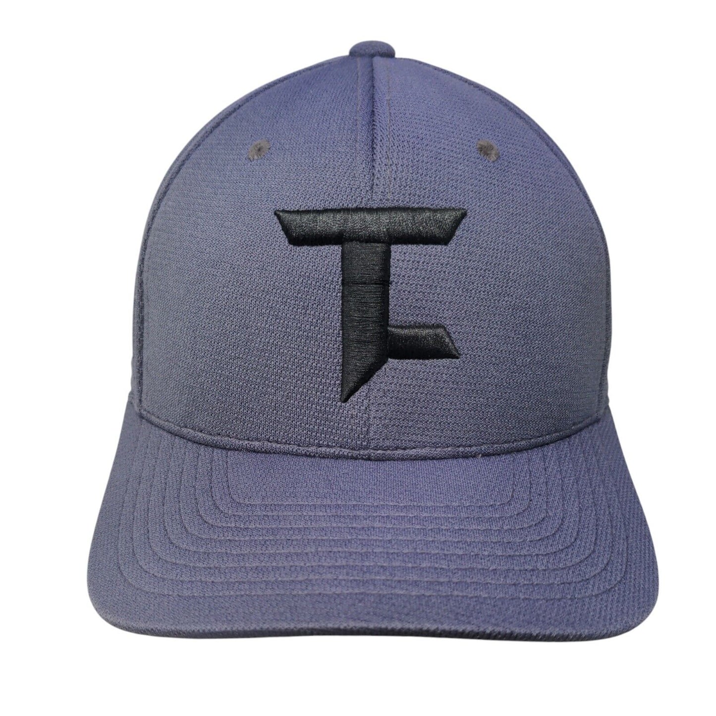 Tuf Cooper Panhandle Fitted Hat Gray S/M Flexfit Embroidered 6 Panel Yupoong