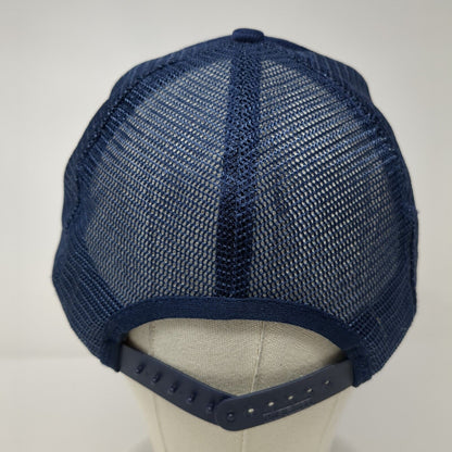 Zamora Farm Labor Snapback Trucker Hat Blue OSFA Mesh Back Kap.II