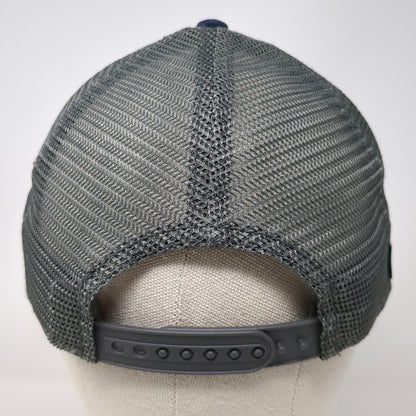 Legacy Trucker Hat Blue Gray Green White One Size Mesh Snapback Millers All Day
