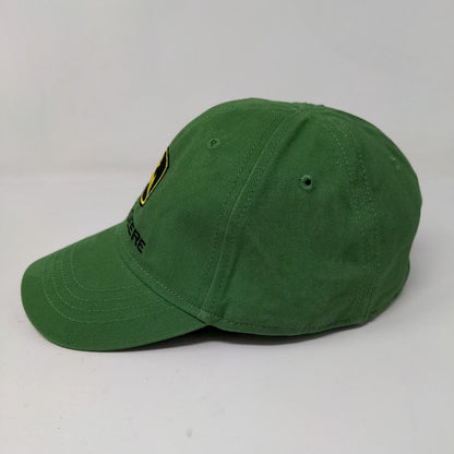 John Deere Boy's Toddler Hat Green Size OS Embroidered Logo 100% Cotton