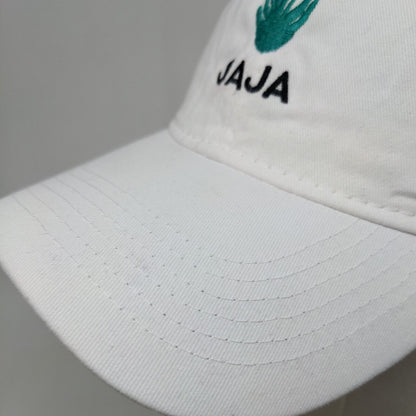 Ja Ja En Ingles Ha Ha Slideback Hat White One Size Port & Company