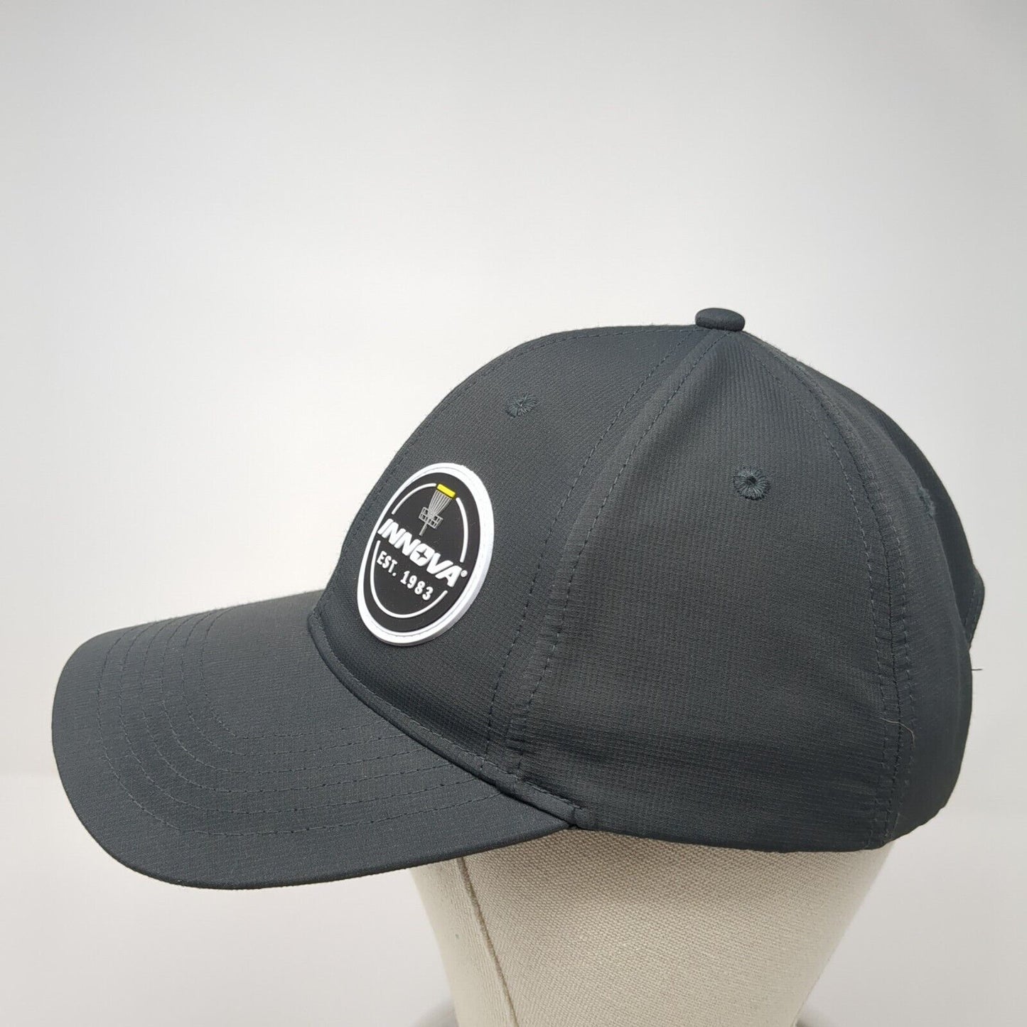 Innova Est. 1983 Patch Strapback Hat Gray One Size Adjustable 6 Panel