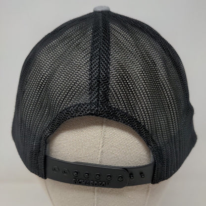 Sunbelt Rentals Snapback Mesh Back Trucker Hat Gray One Size Embroidered