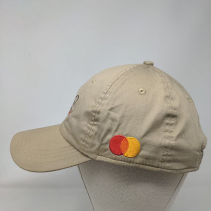 Arnold Palmer Invitational Bay Hill Strapback Hat Tan One Size Classic Fit Ahead