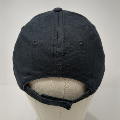 Do Not Disturb Strapback Hat Black One Size Adjustable Embroidered