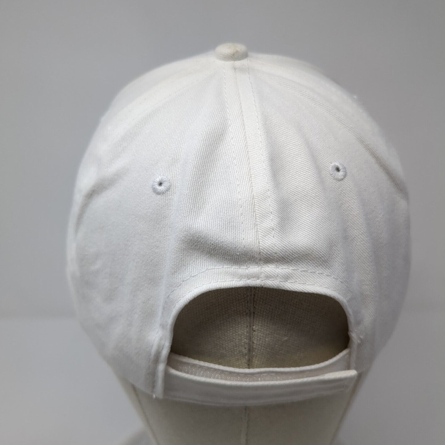 Coronado Premium Paints Strapback Hat White One Size Adjustable 6 Panel
