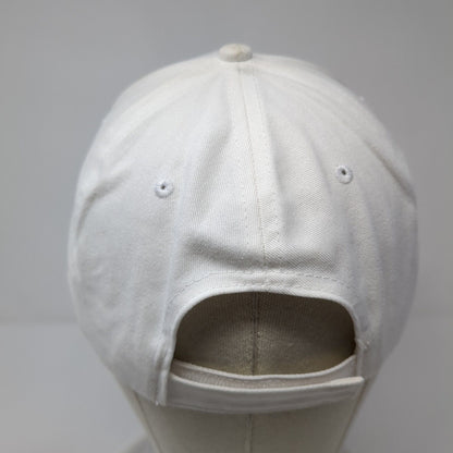 Coronado Premium Paints Strapback Hat White One Size Adjustable 6 Panel