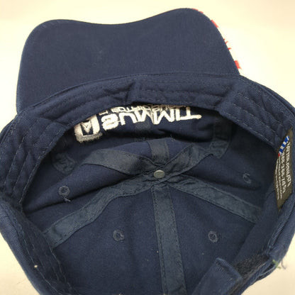 Summit Electric Supply Strapback Baseball Cap Blue One Size Adjustable Patriotic