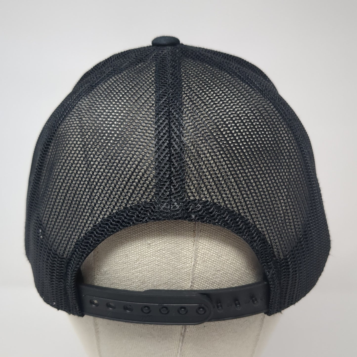 WM Western Mountain Est 1972 Snapback Trucker Hat Black OS Mesh Back Yupoong