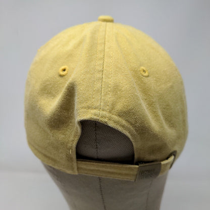 Comfort Colors Men's Slideback Hat Yellow Embroidered Bee Logo