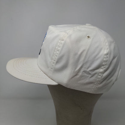 University Square Men's Snapback Trucker Hat White OSFA Vintage AT&T Made USA