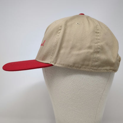 Otto 5 Panel Hat Beige Red One Size Snapback Buck Around And Find Out Columbus