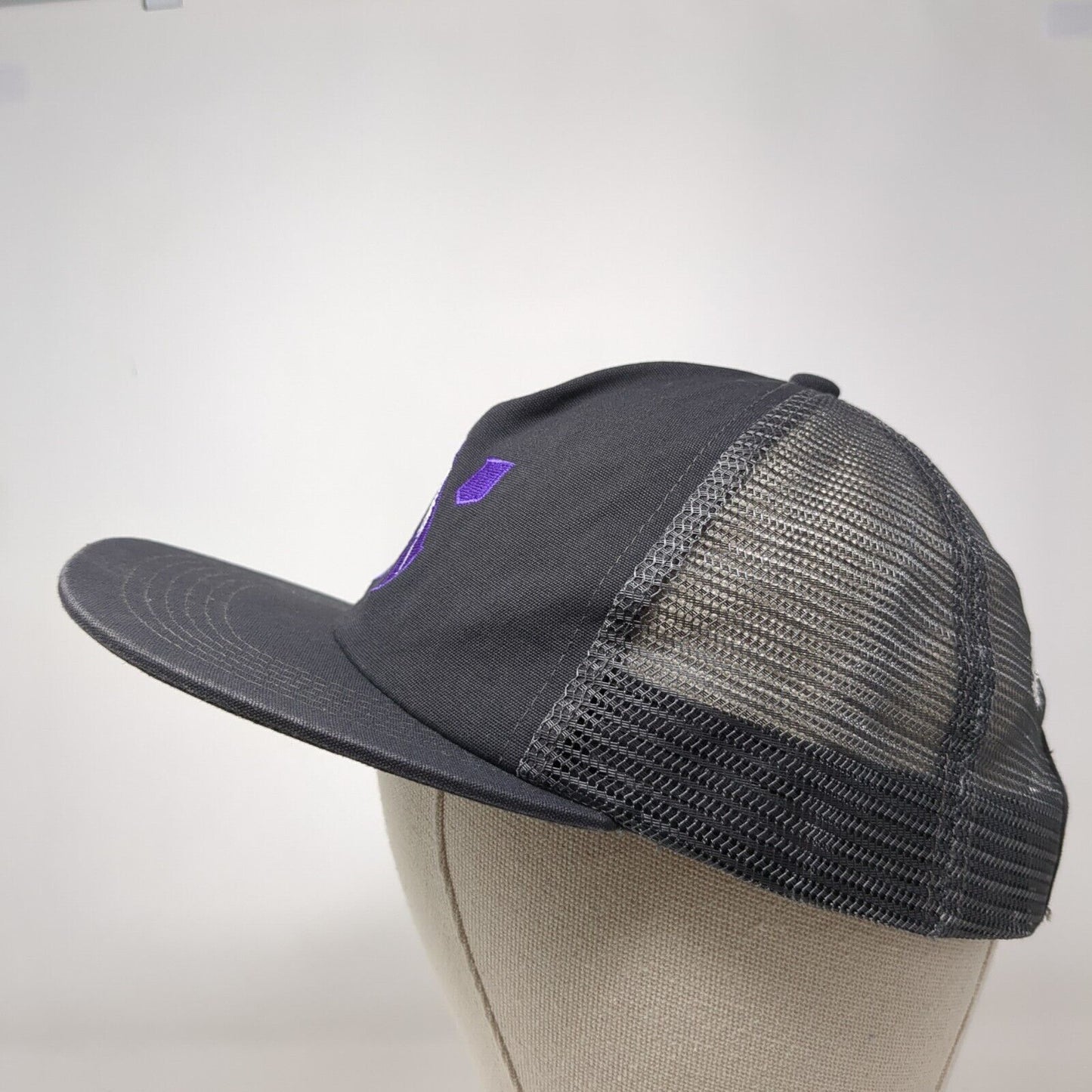 Great Salt Lake Institute Snapback Trucker Hat Gray OSFA Mesh Back