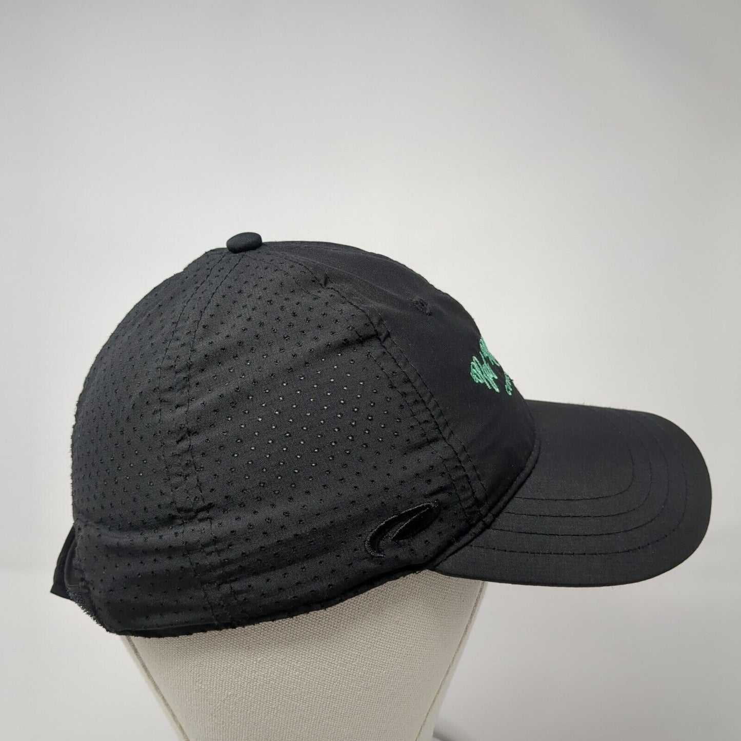 Red Mountain Ranch Country Club Strapback Hat Black OS Adjustable Breathable