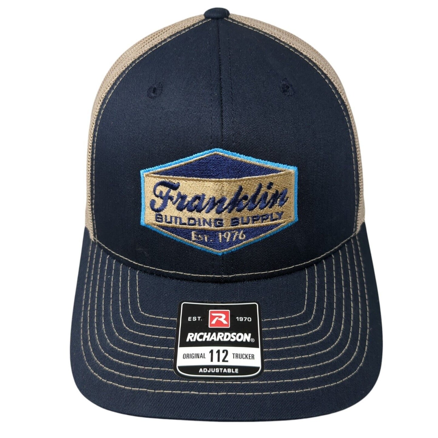 Franklin Building Supply Snapback Trucker Hat Multi OSFA Mesh Back