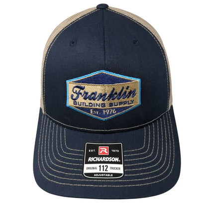 Franklin Building Supply Snapback Trucker Hat Multi OSFA Mesh Back