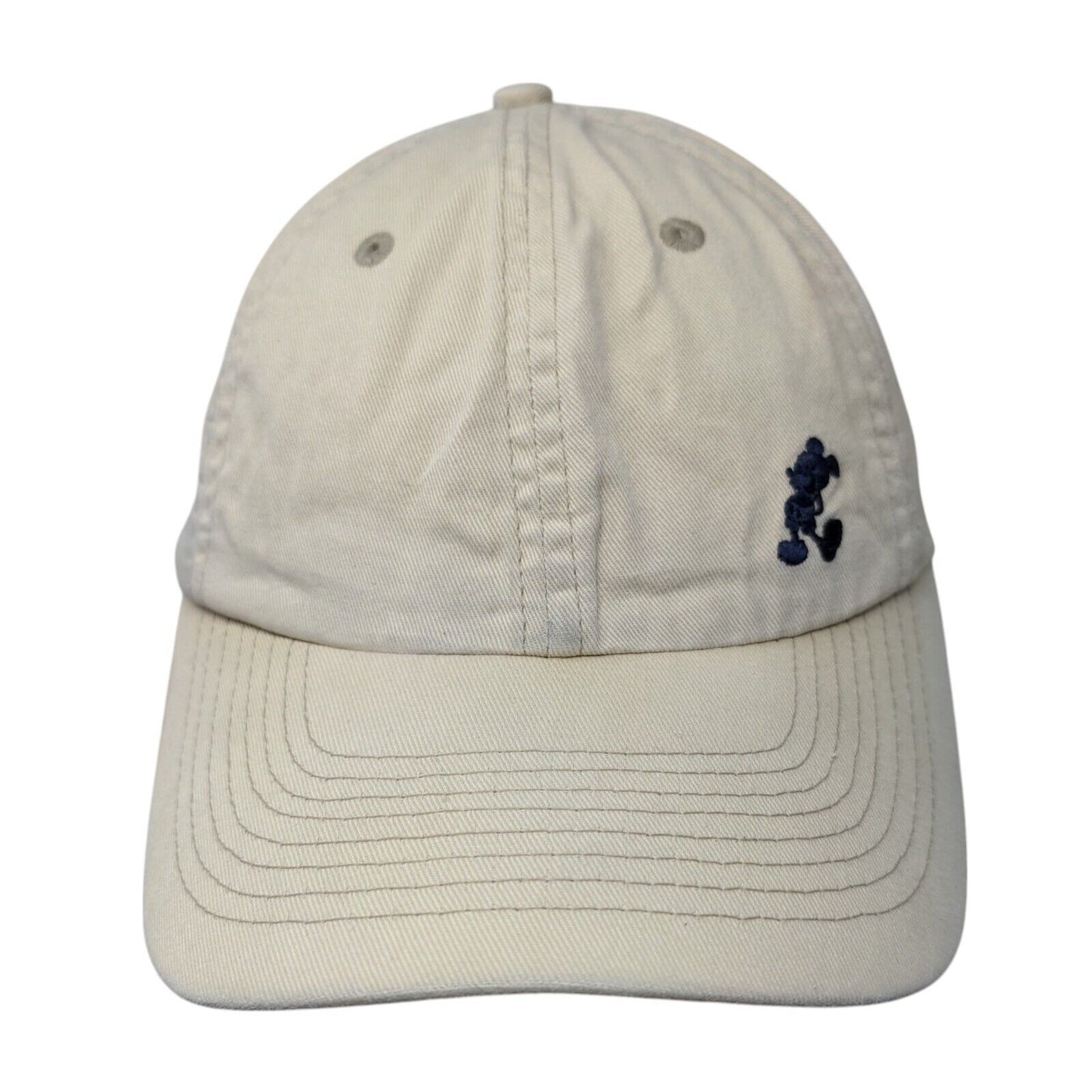 Mickey Mouse Disneyland Slideback Hat Tan Adult Adjustable Embroidered