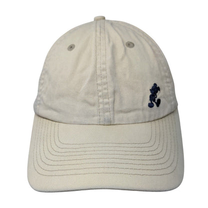 Mickey Mouse Disneyland Slideback Hat Tan Adult Adjustable Embroidered