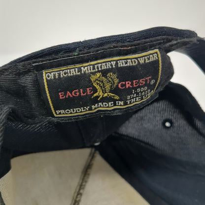 Eagle Crest US Navy Hat 5 Panel Blue One Size United States Military Snapback