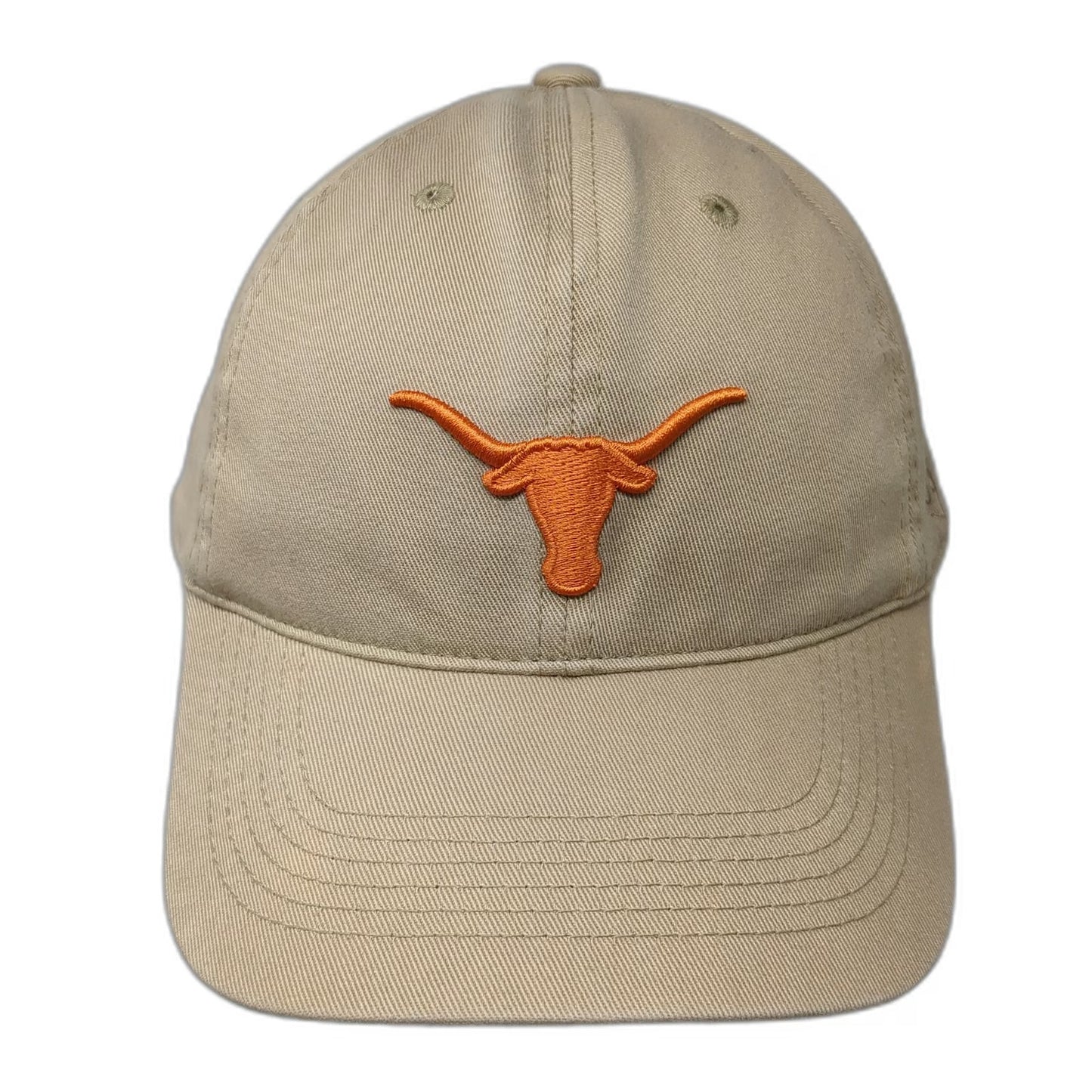 Texas Longhorns NCAA Top of the World Beige Orange One Size Cap Hat Stretch Fit