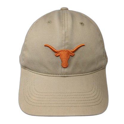 Texas Longhorns NCAA Top of the World Beige Orange One Size Cap Hat Stretch Fit