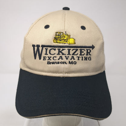 Wickizer Excavating Branson MO Baseball Cap Brown One Size Adjustable Otto