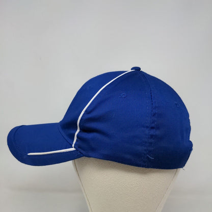 Culver's Men's Strapback Hat Blue Adjustable Embroidered Logo Polycotton