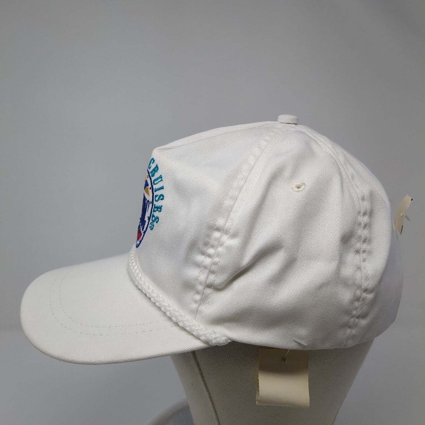 Princess Cruisers Cruising Baseball Cap White OS Adjustable Embroidered W/Tags