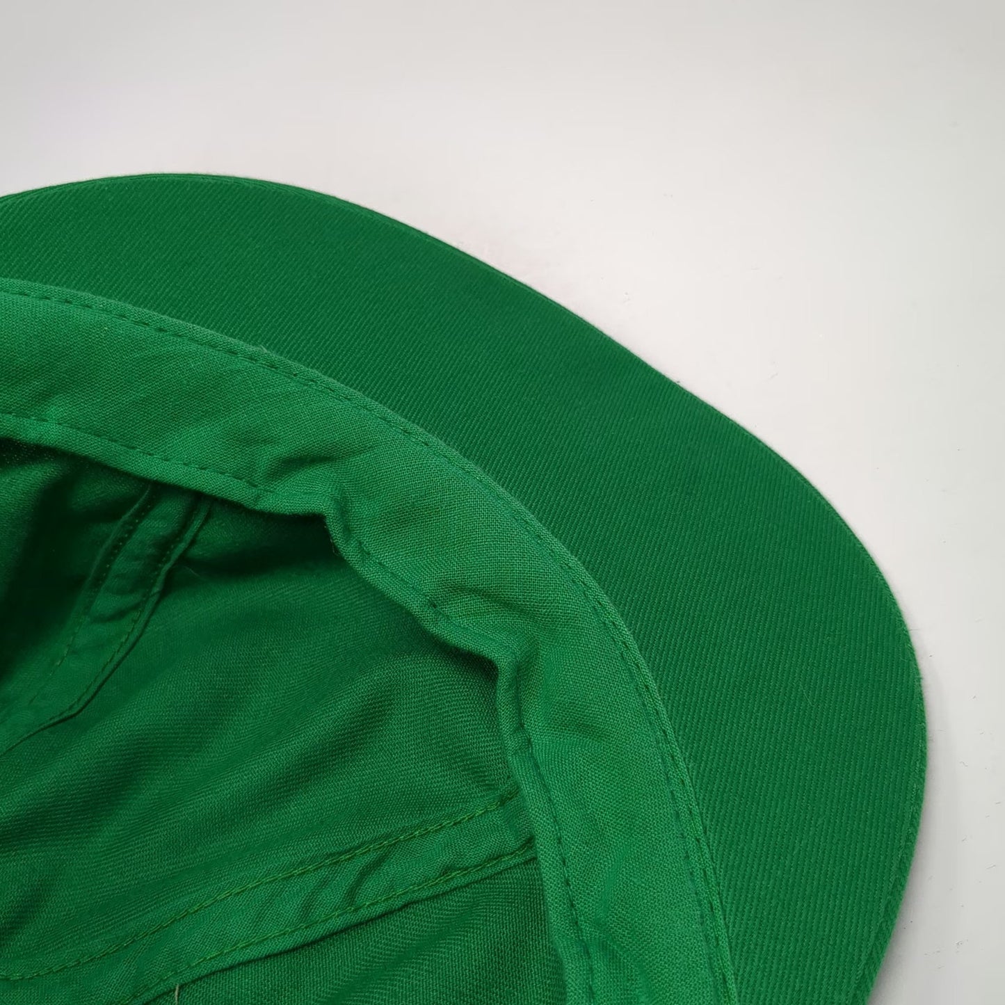 Girl Scouts Girls Snapback Green Hat USA Made Cotton Trefoil Logo Structured