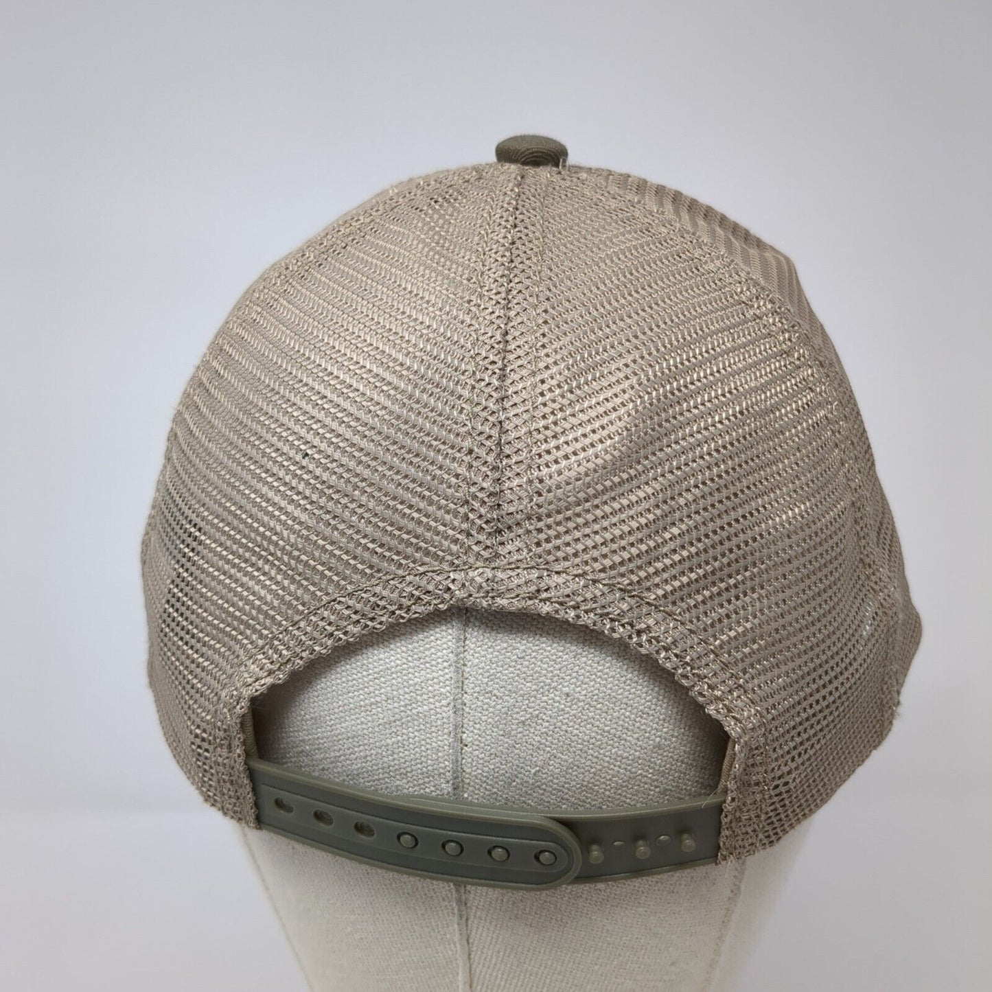 Let's Go Flying Idaho National Guard Snapback Trucker Hat Brown OS Mesh District