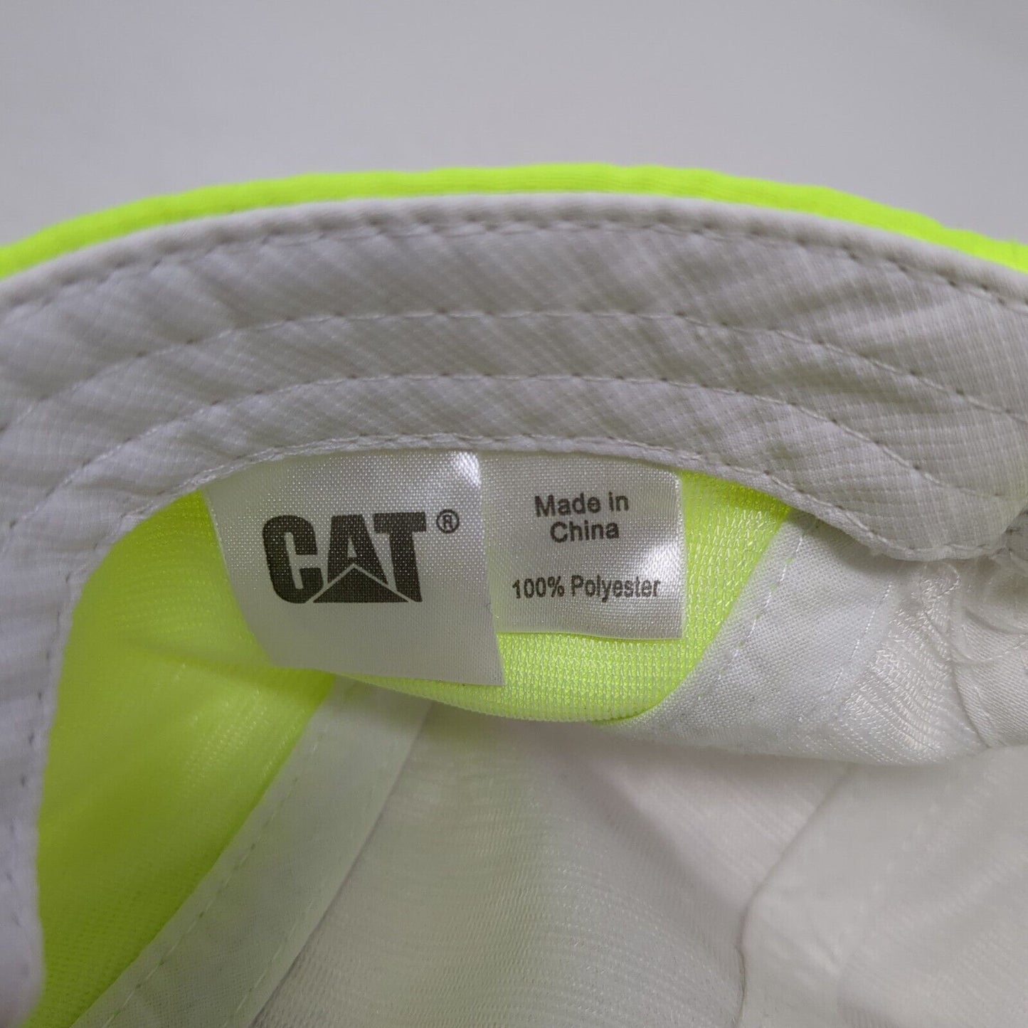 CAT Strapback 5 Panel Hat Multi One Size Adjustable Colorblock Outdoor