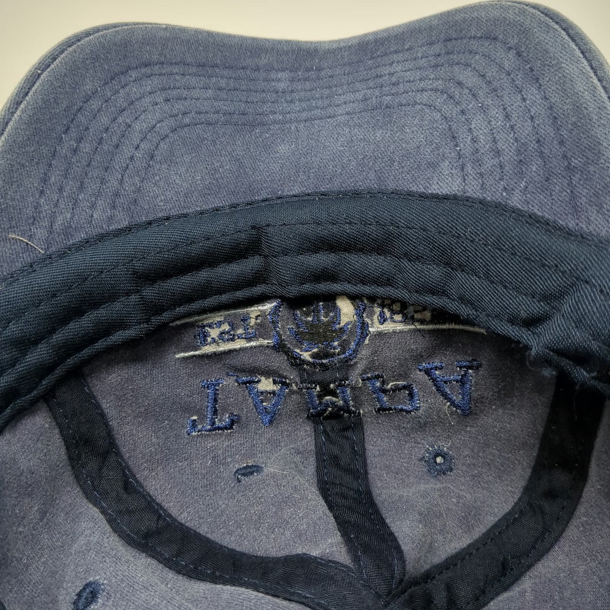 DMR Classic Headwear Baseball Cap Blue One Size Tampa Florida Palm Tree Hat