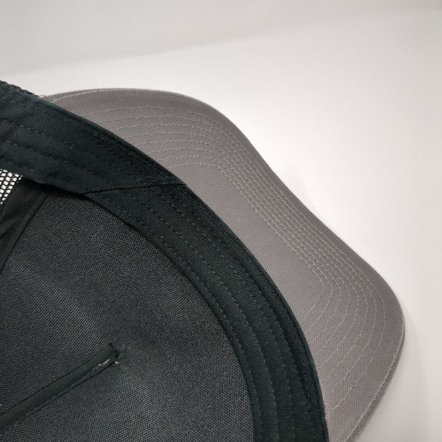 A Better Life XPLR ID East Idaho Credit Union Trucker Hat Gray OS Mesh Back OC