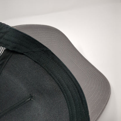 A Better Life XPLR ID East Idaho Credit Union Trucker Hat Gray OS Mesh Back OC