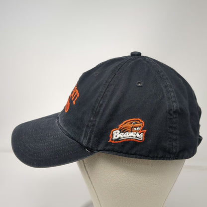 Oregon State Beavers NCAA Legacy Black One Size Cap Hat Football OSFM Slideback