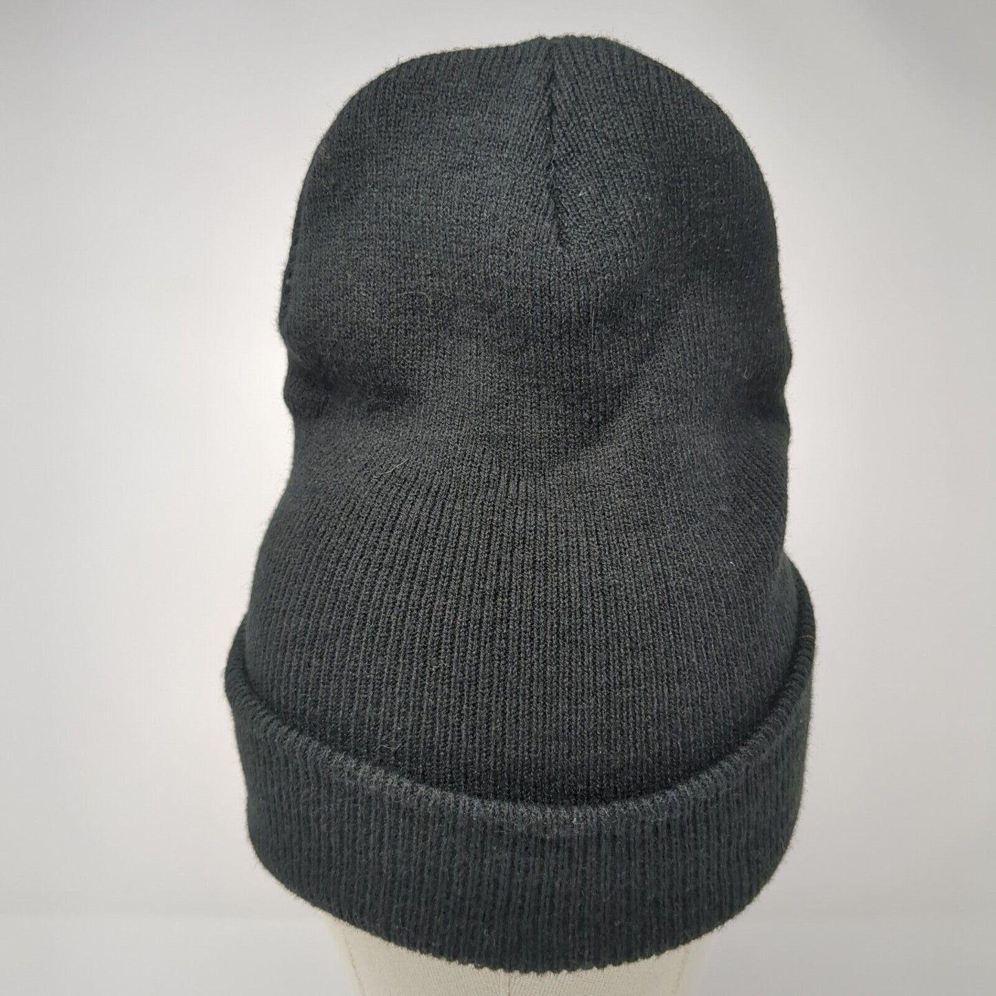 Carhartt Patch Knit Beanie Hat Black One Size Solid Stretch Outdoor