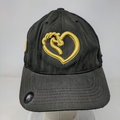 Horse Equestrian Snapback Mesh Back Hat Embroidered Logo Explosion Caps