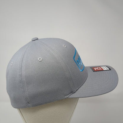 Ride On Dads Riding For The Cure Baseball Cap Gray Medium Flexfit Richardson