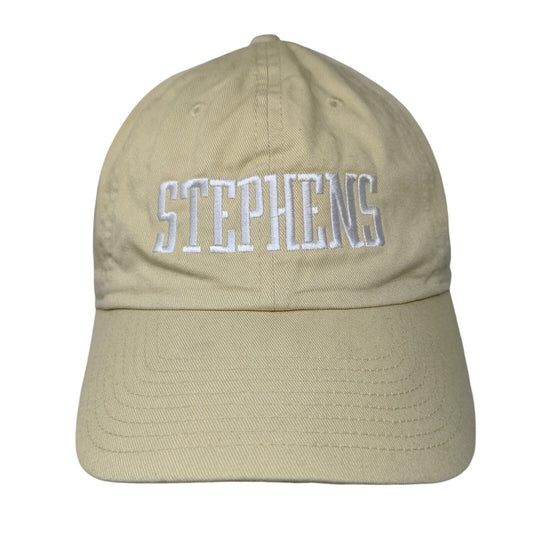 Stephens Slideback Hat Tan OSFM Embroidered 6 Panel Nike Heritage86