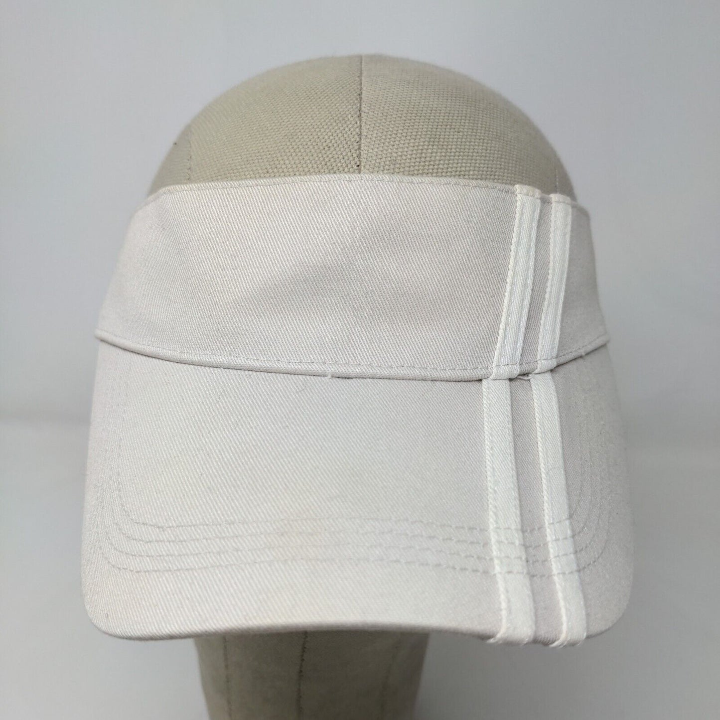 Summer Living Women's Strapback Sun Visor Cap Hat Tan Size OS Striped