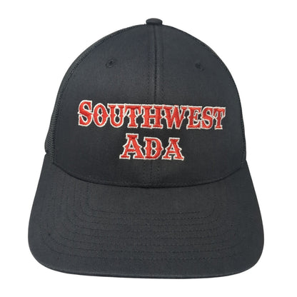 Southwest ADA Snapback Trucker Hat Black Small Embroidered Richardson