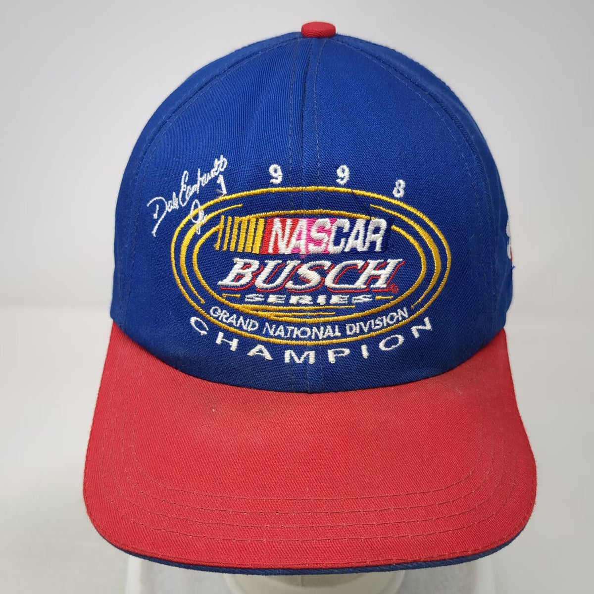 Chase Authentics Snapback Blue One Size Dale Earnhardt 1998 NASCAR Champion Hat
