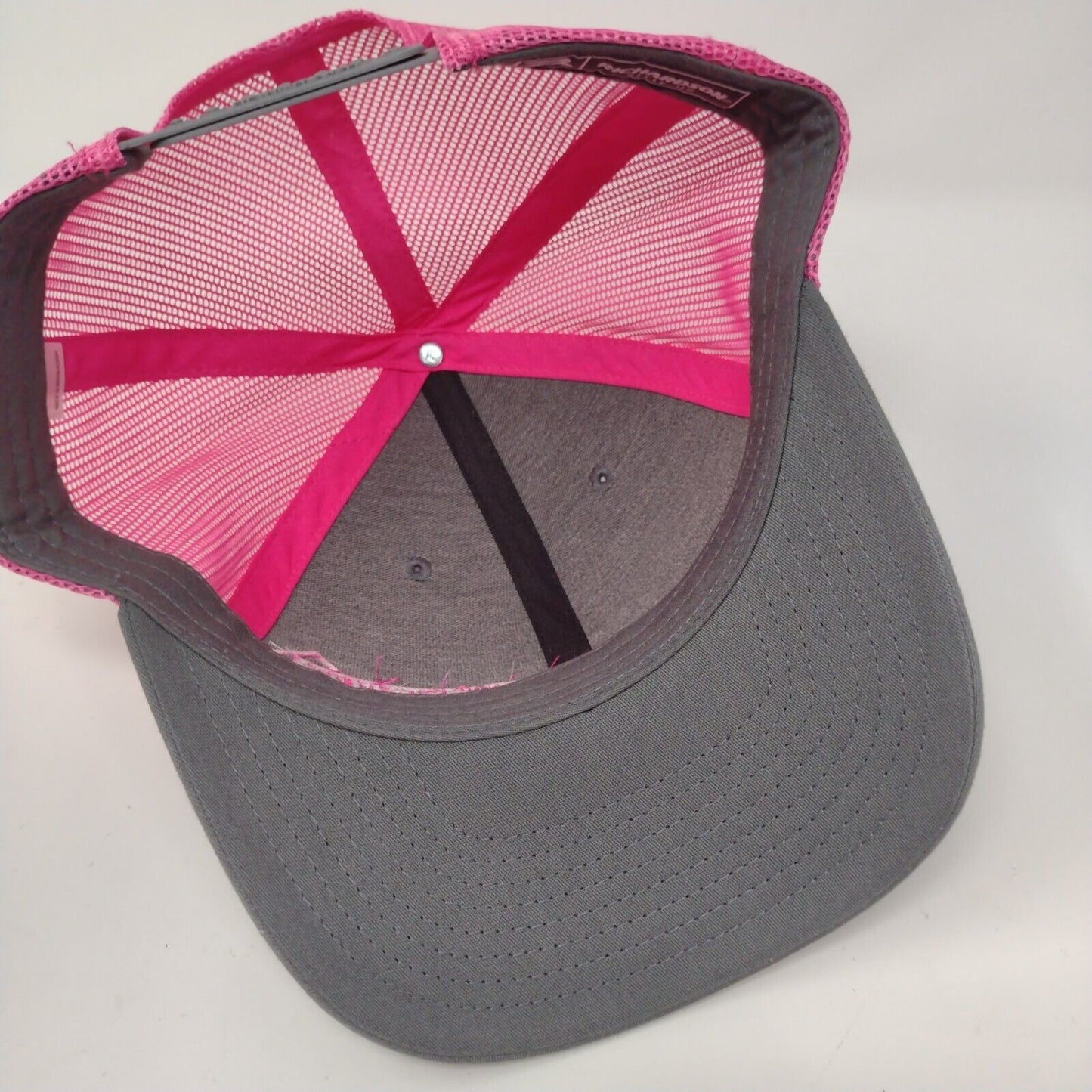 ITC Services Snapback Trucker Hat Multi OSFA Mesh Back Colorblock