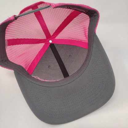 ITC Services Snapback Trucker Hat Multi OSFA Mesh Back Colorblock