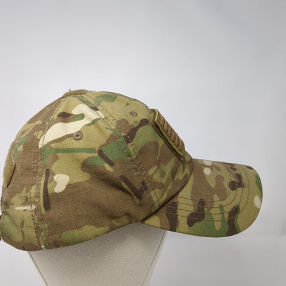 American Flag Slideback Hat Camo One Size Adjustable Condor