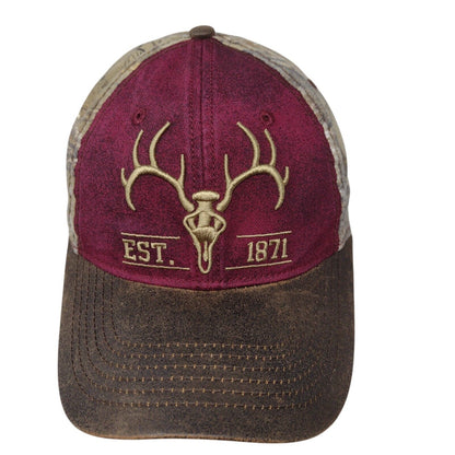 Field & Stream Strapback Hat Multi OSFA Embroidered Camo Hunting