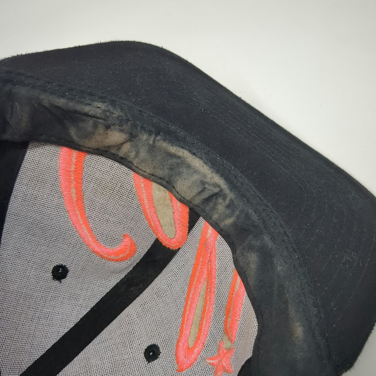 Cali Script 3D Embroidery Snapback Black One Size Hat Flat Bill California Star