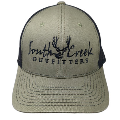 NV CAPS Trucker Hat Green OSFM South Creek Outfitters Buck Deer Mesh Snapback